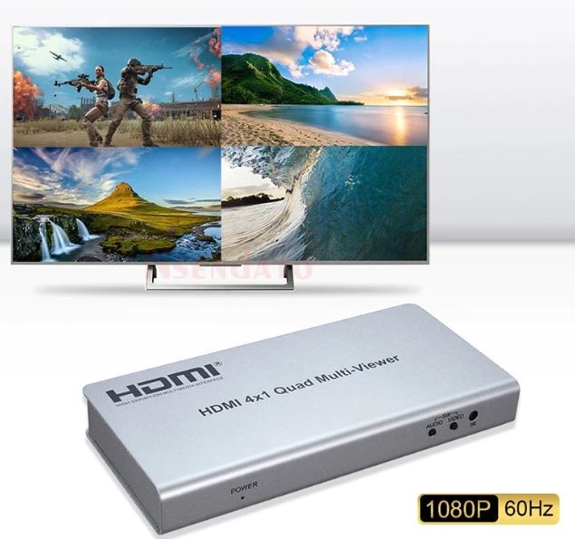 NOVA HDMI 4-1 QUAD MULTI VIEWER 4 GIRIS 1 CIKIS